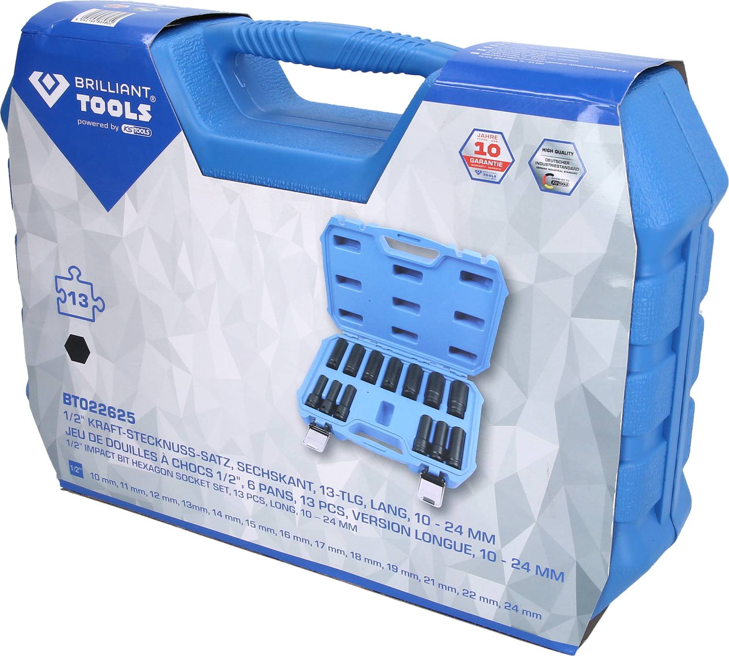 Brilliant Tools BT022625 Stecknuss-Set BT022625