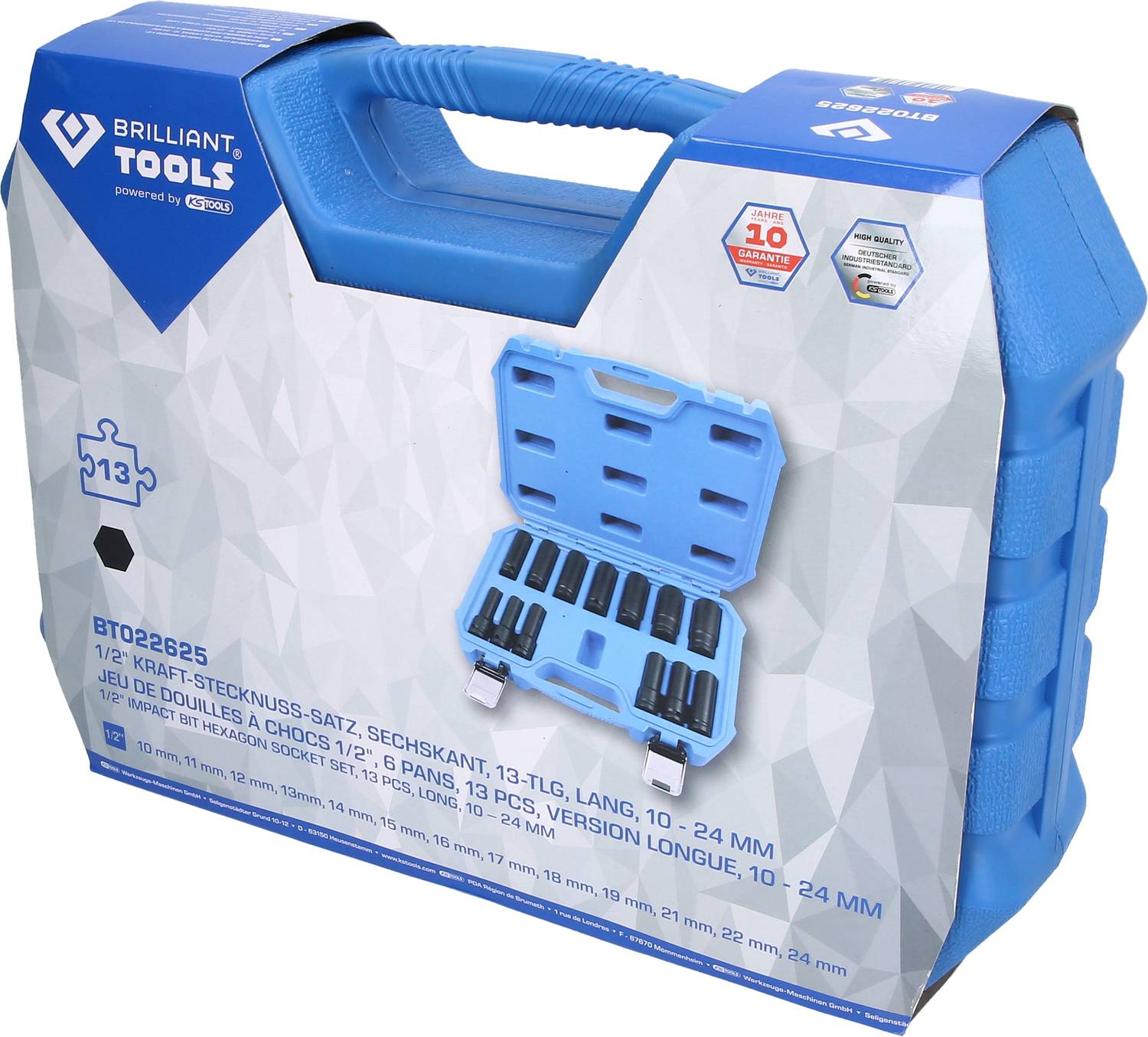 Brilliant Tools BT022625 Stecknuss-Set BT022625