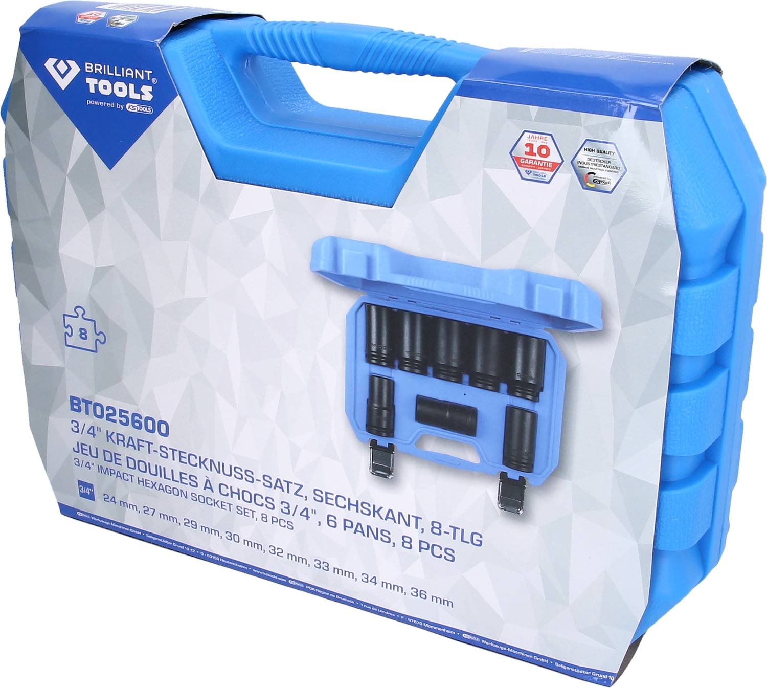 Brilliant Tools BT025600 Stecknuss-Set BT025600