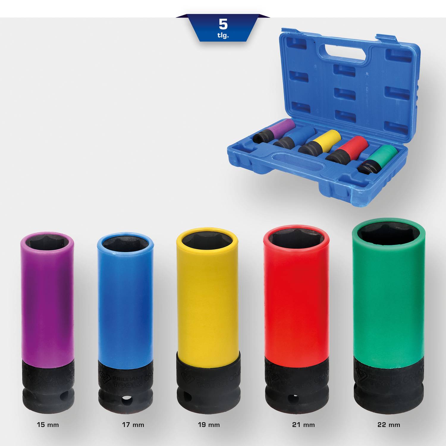 Brilliant Tools BT691010 Stecknuss-Set BT691010