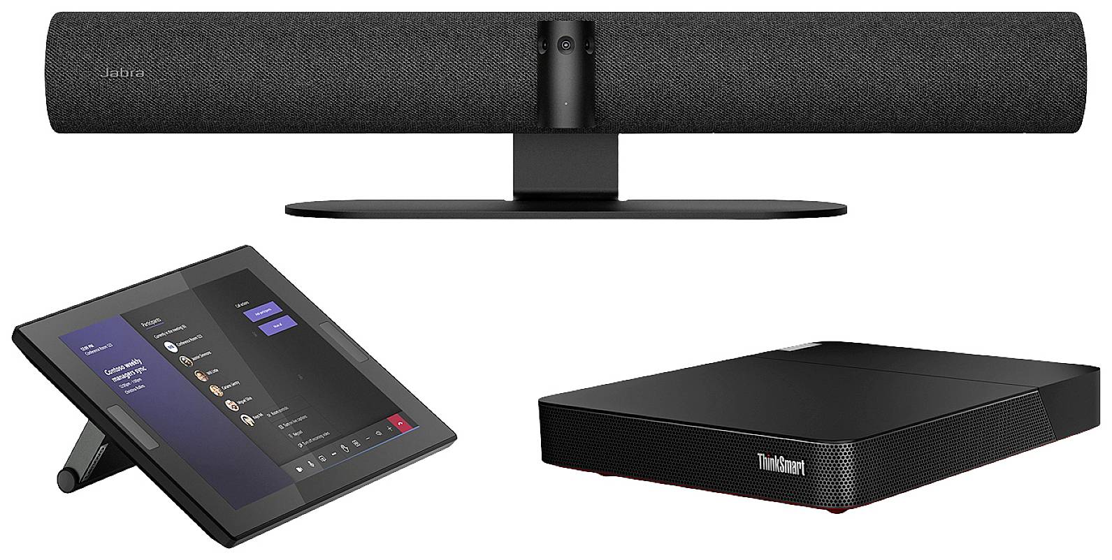 Jabra PanaCast 50 Room System MS Konferenzlautsprecher HDMI®, USB-A (USB 3.2 Gen 2), USB-A (USB 3.2 Gen 1), USB-C®, Kopfhörer/Mikrofon Kombi (3.5