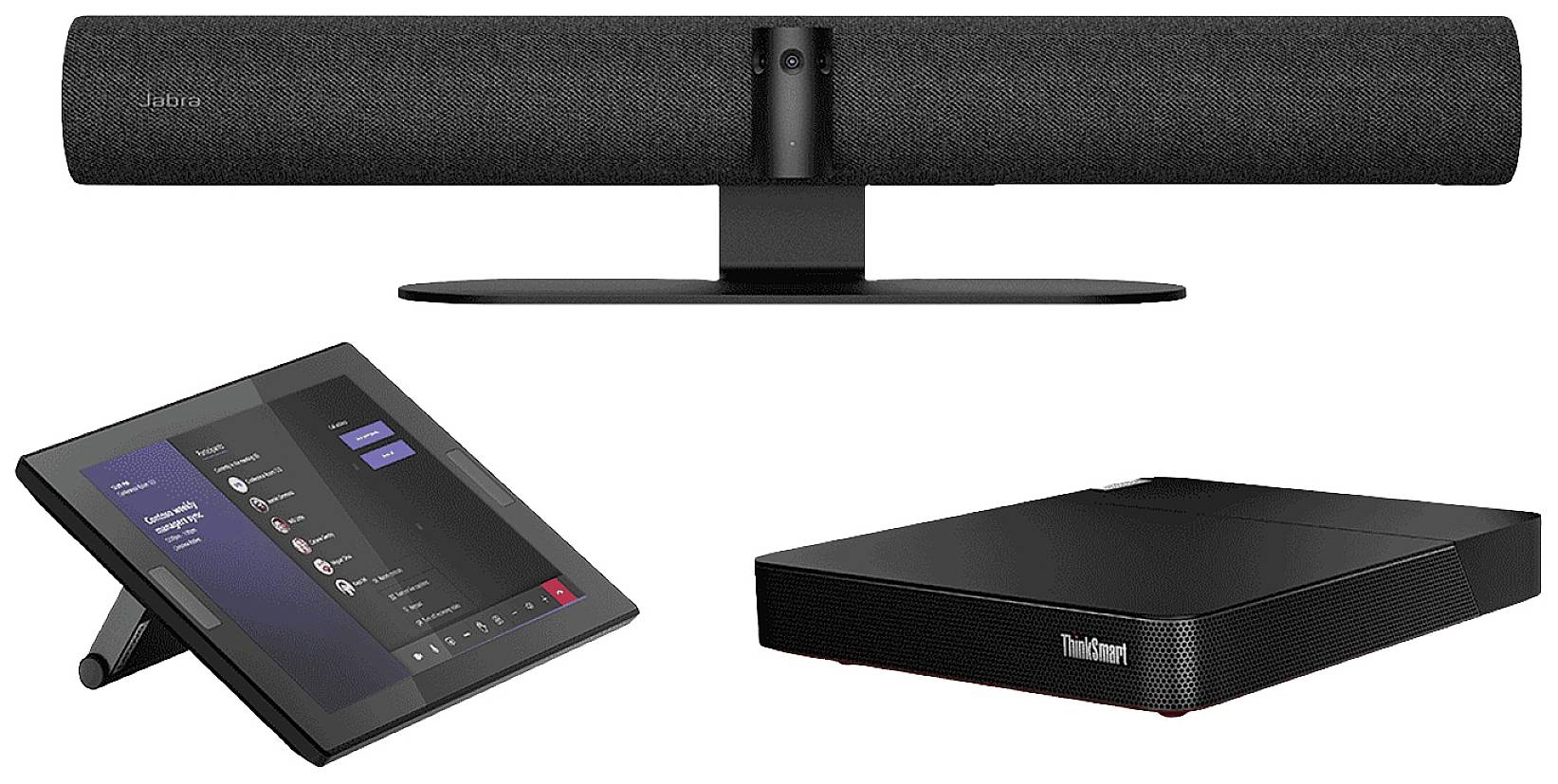 Jabra PanaCast 50 Room System ZR Konferenzlautsprecher HDMI®, USB-A (USB 3.2 Gen 2), USB-A (USB 3.2 Gen 1), USB-C®, Kopfhörer/Mikrofon Kombi (3.5