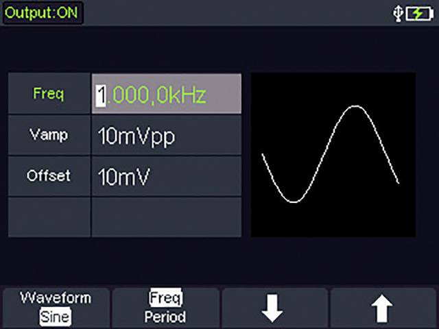 VOLTCRAFT DSO-2202H + AFG Hand-Oszilloskop 200MHz 2-Kanal 1 GSa/s 8 kpts 8 Bit Handgerät 1St.