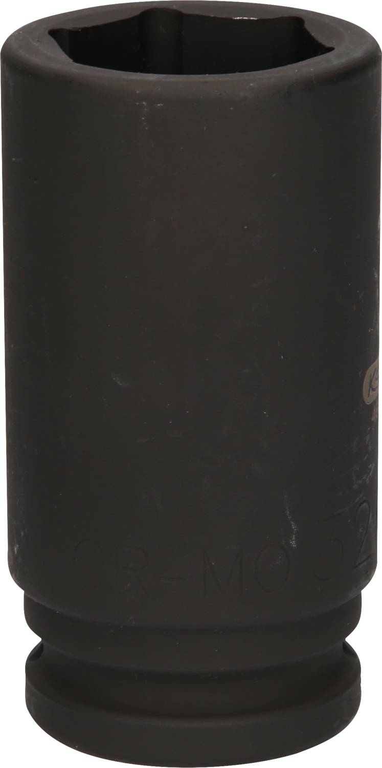 Schwarze Steckschlüssel auf weißem Hintergrund. Im Kontext von Handwerk oder Werkzeugen genutzt.