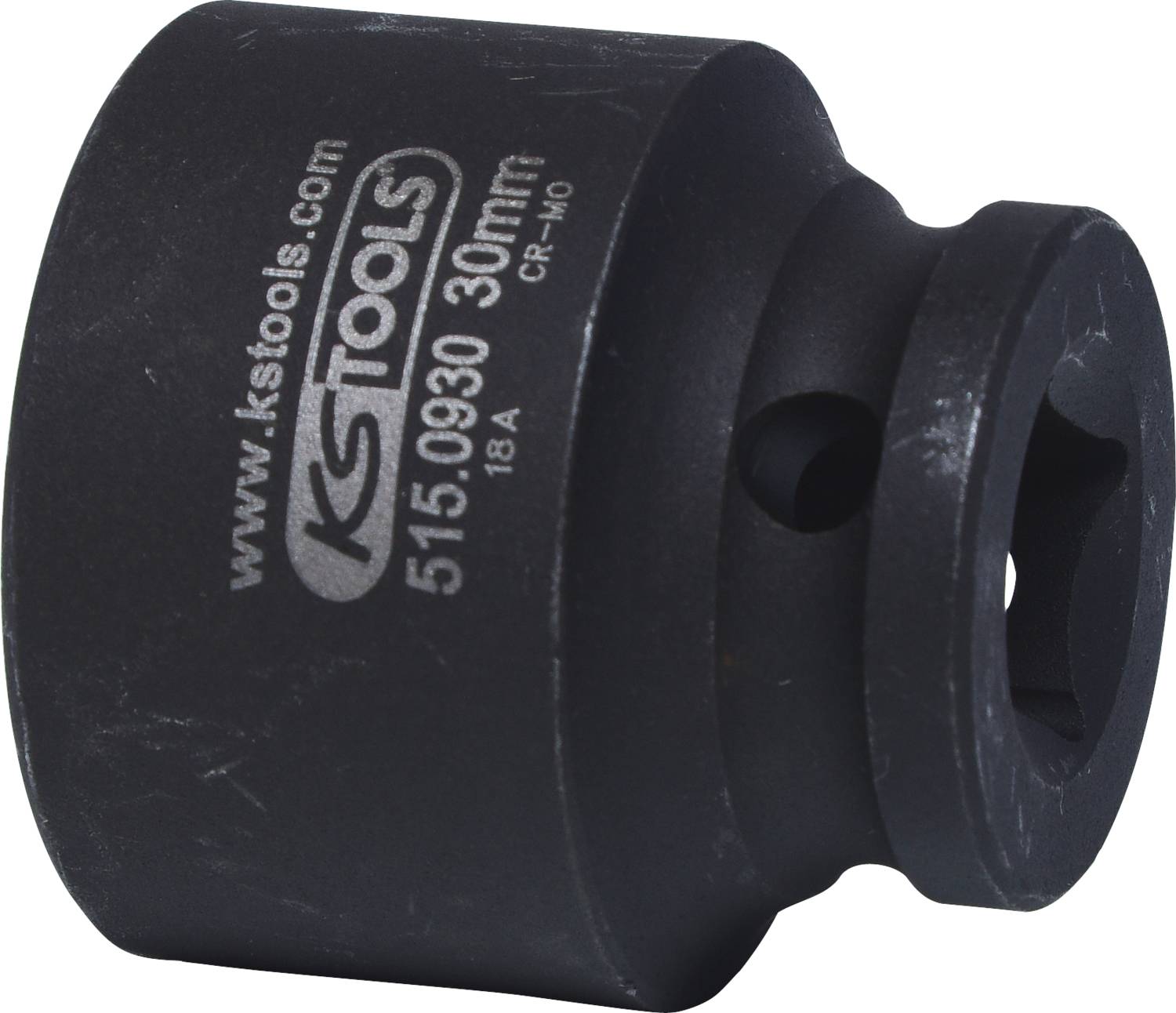 Ein Steckschlüssel von KS Tools, Modellnummer 515.0930, mit einer Größe von 30 mm, geeignet für schwere Anwendungen.
