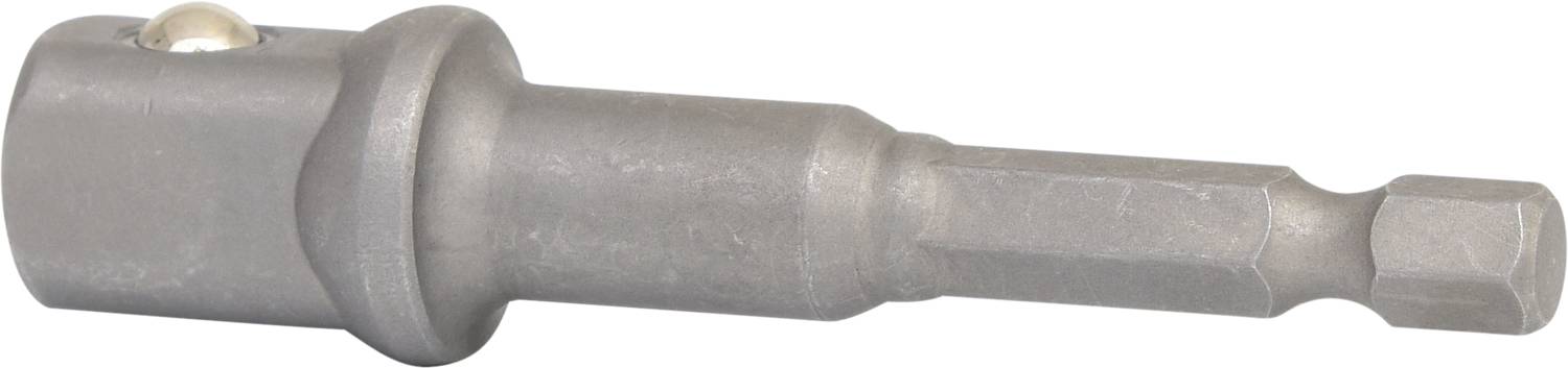 Ein silberner Bithalter aus Metall für werkseitige oder handwerkliche Anwendungen.