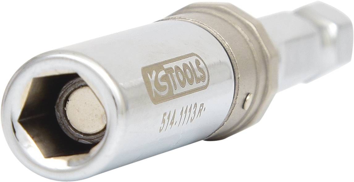 Sechskant-Steckschlüssel von KS Tools aus Chrom-Vanadium-Stahl, 11 mm Größe, mit 1/4-Zoll-Antrieb. Geeignet für Handwerksarbeiten.