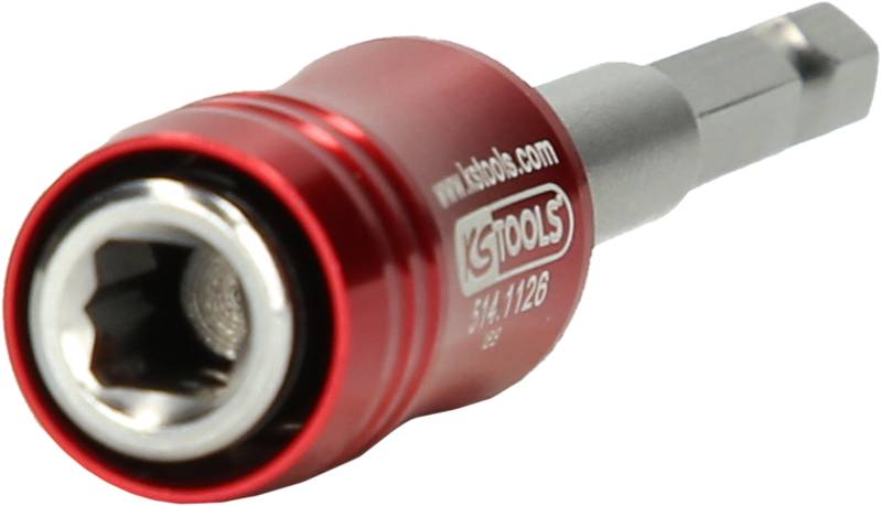 KS Tools 514.1126 514.1126 1/4" 2in1 Schnellwechsel-Bithalter