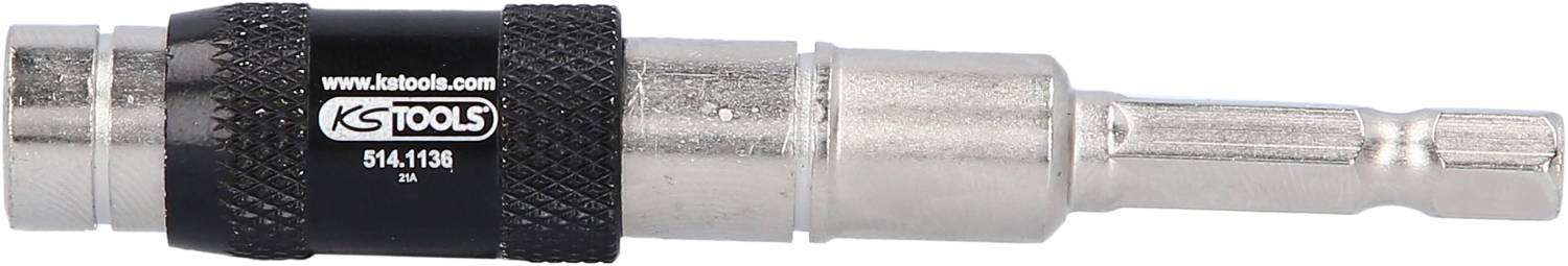 KS Tools 514.1136 514.1136 1/4" Magnetischer Schnellwechsel-Bithalter mit Gelenk