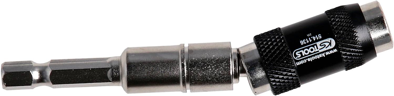 KS Tools 514.1136 514.1136 1/4" Magnetischer Schnellwechsel-Bithalter mit Gelenk