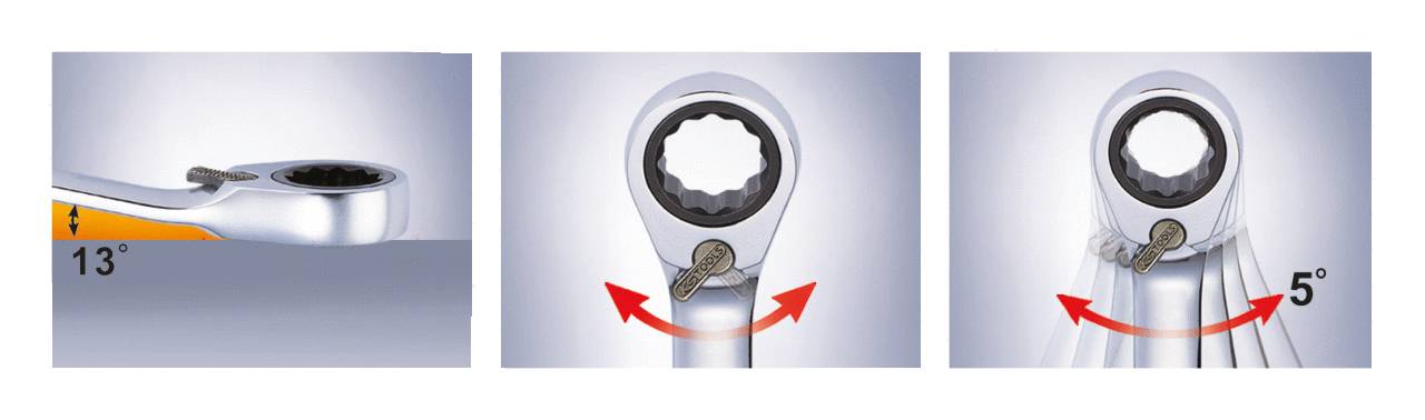 KS Tools 503.5917 503.5917 Ring-Maulschlüssel Schlüsselweite (Metrisch) 17mm