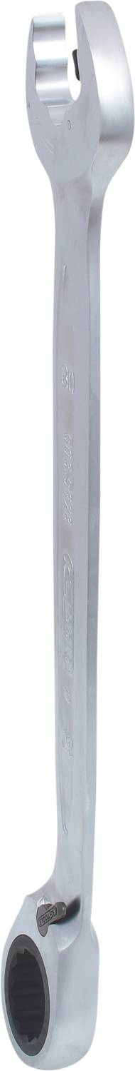 Gabelringschlüssel aus Metall, eine Seite offen, die andere geschlossen. Geeignet zum Lösen oder Befestigen von Schrauben.