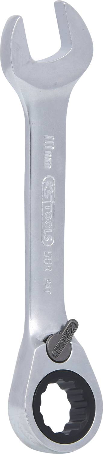 KS Tools 503.4633 503.4633 Maul-Ringratschenschlüssel Schlüsselweite (Metrisch) 10 mm