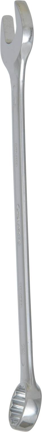 Ein silberner Reifenmontierhebel in L-Form, verwendet zum Abnehmen und Montieren von Reifen auf Felgen.