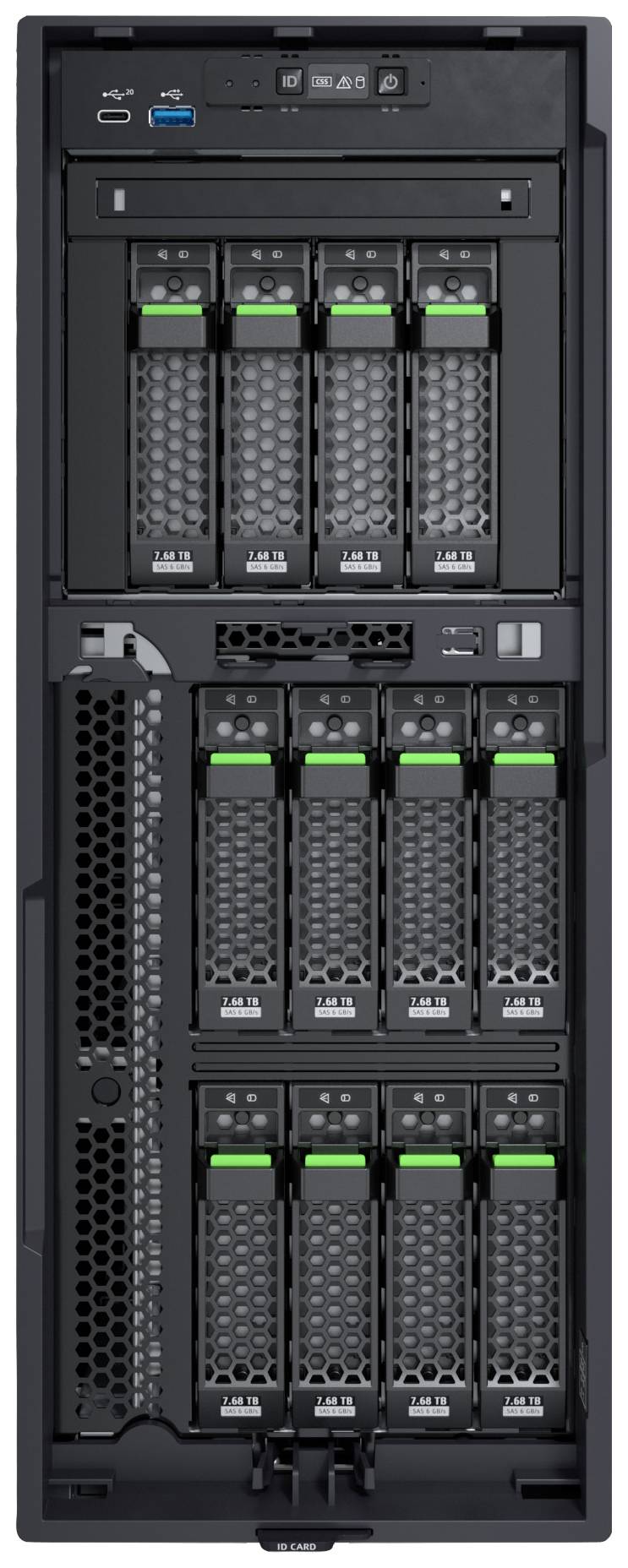 Fujitsu Server PRIMERGY TX1330 M5 Intel® Xeon® E E-2334 4.8 GHz 16 GB RAM VFY:T1335SC021IN