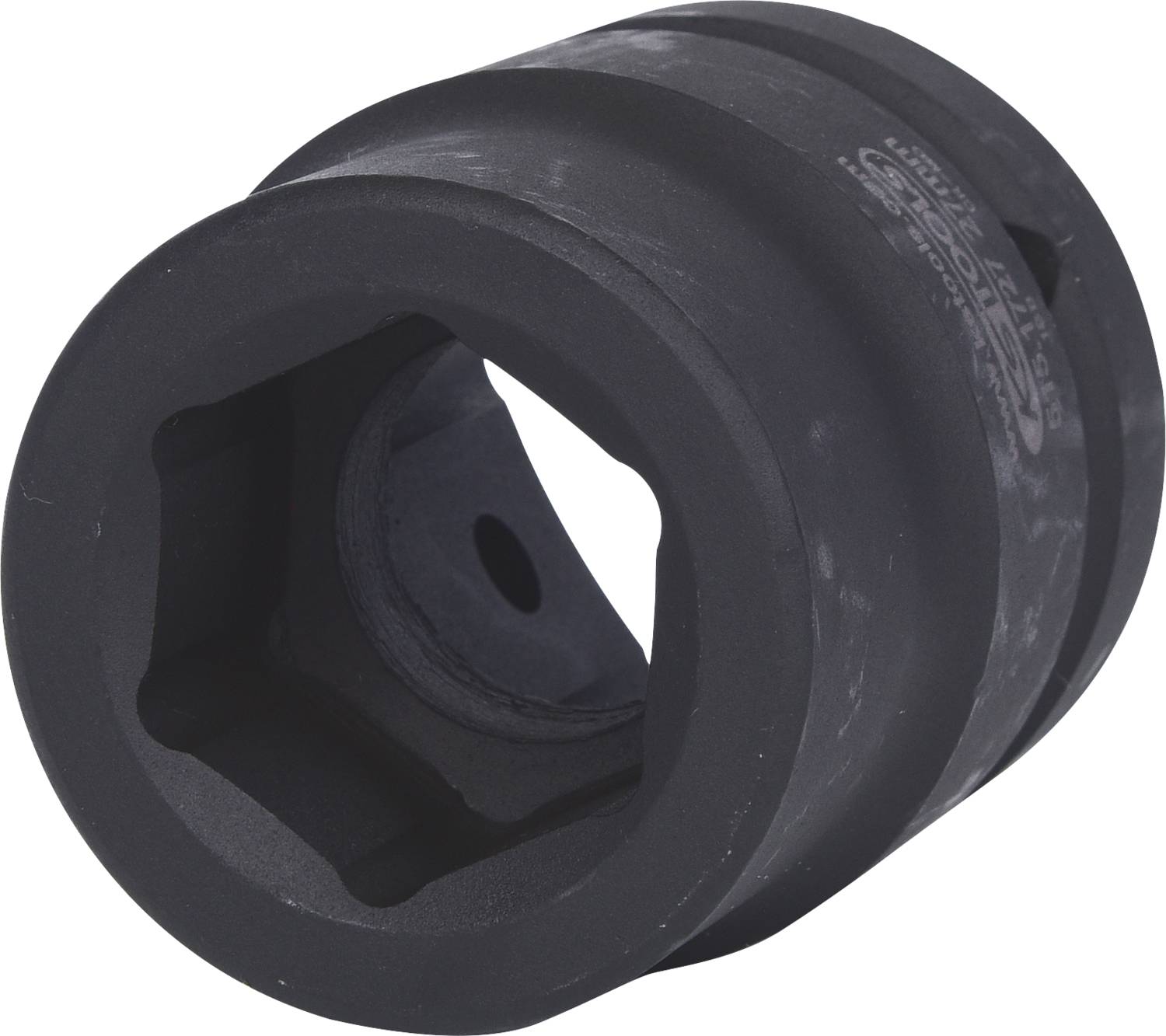 Sechskant-Steckschlüsseleinsatz, schwarz, mit tiefer Fassung, geeignet für mechanische Arbeiten