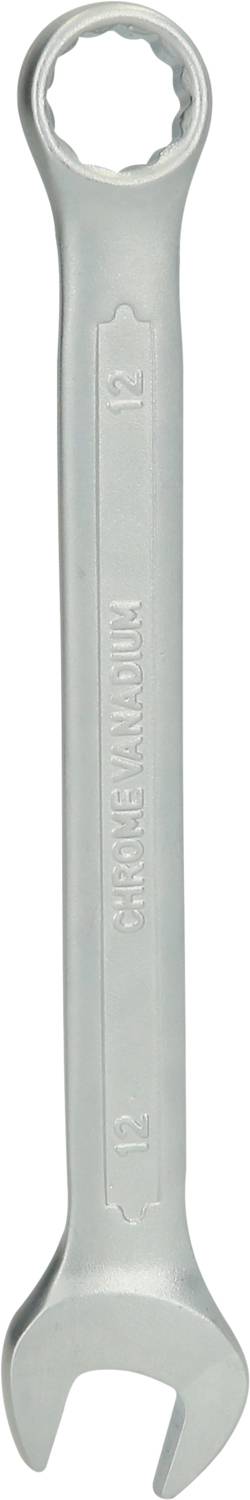 Ein silberner Maulschlüssel, der bei Reparaturen und Montagen verwendet wird.