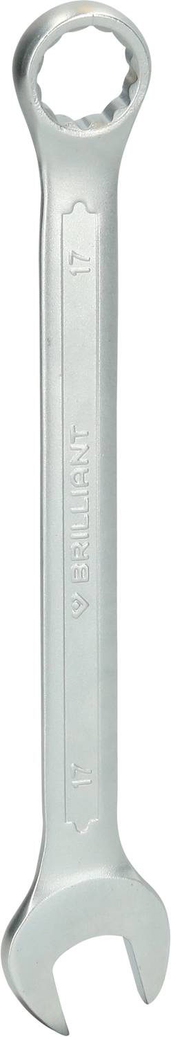 Ein silberner Schraubenschlüssel mit offenen Enden.