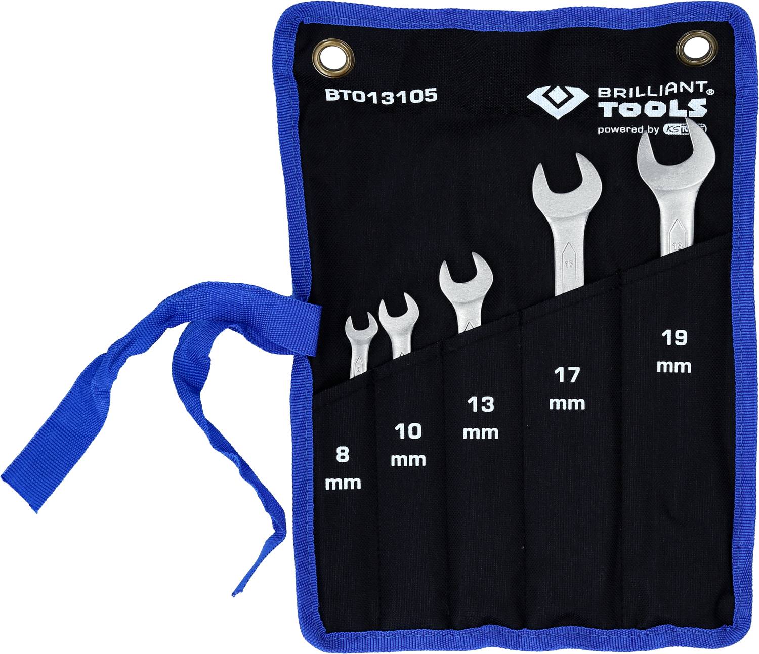 Brilliant Tools BT013105 BT013105 Ring-Ratschenschlüssel-Satz Schlüsselweite (Metrisch) 8 - 53 mm