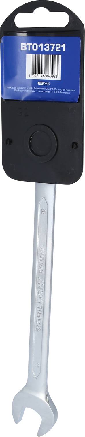 Brilliant Tools BT013721 BT013721 Ring-Ratschenschlüssel Schlüsselweite (Metrisch) 21 mm