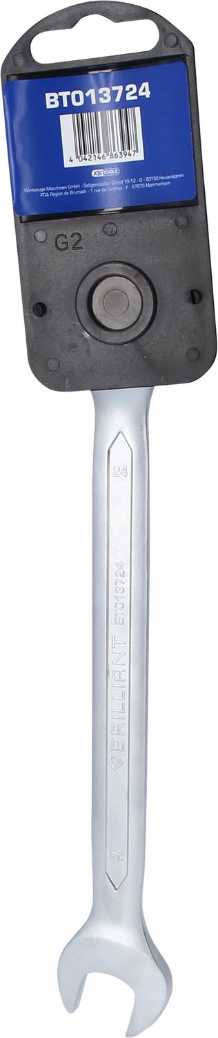 Brilliant Tools BT013724 BT013724 Ring-Ratschenschlüssel Schlüsselweite (Metrisch) 24 mm