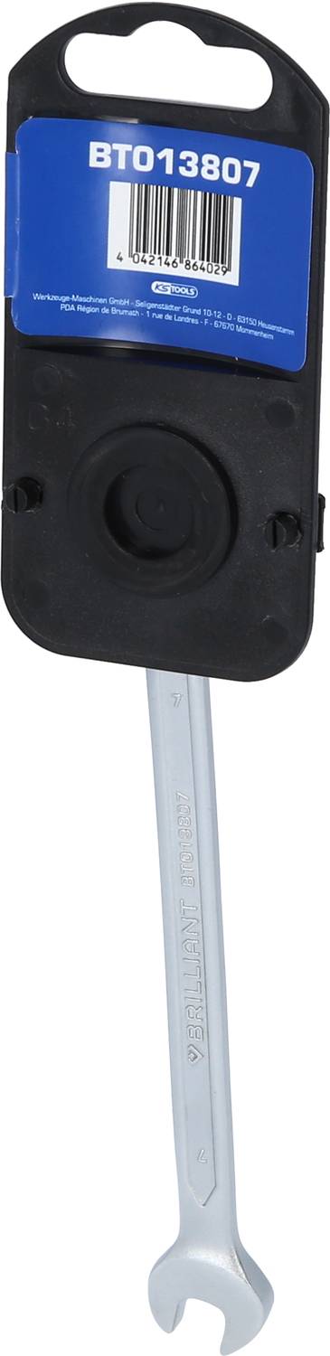 Brilliant Tools BT013807 BT013807 Ring-Ratschenschlüssel Schlüsselweite (Metrisch) 7mm