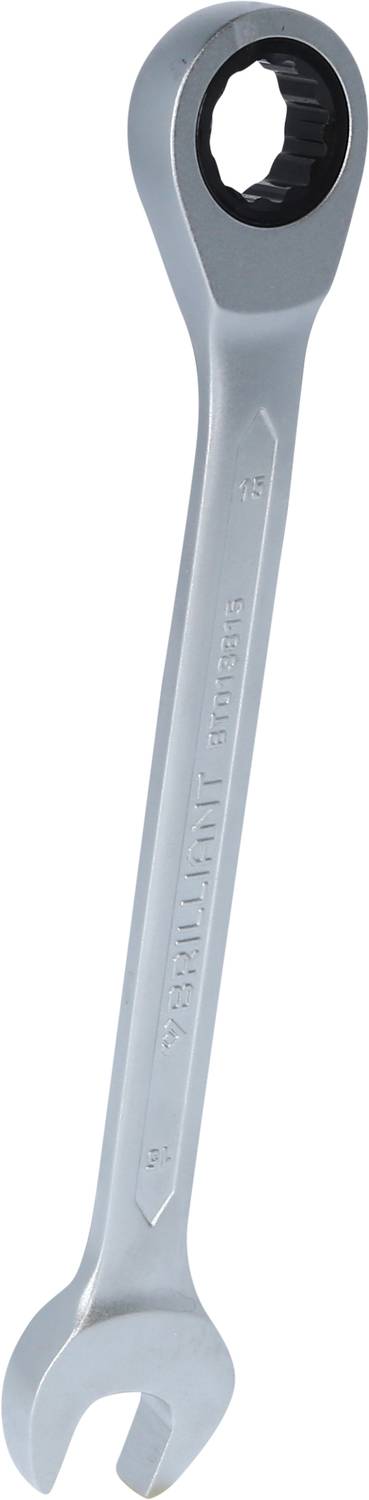 Brilliant Tools BT013815 BT013815 Ring-Ratschenschlüssel Schlüsselweite (Metrisch) 15 mm