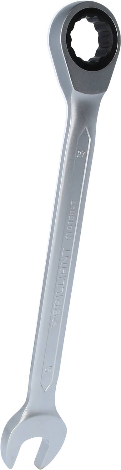 Brilliant Tools BT013827 BT013827 Ring-Ratschenschlüssel Schlüsselweite (Metrisch) 27 mm