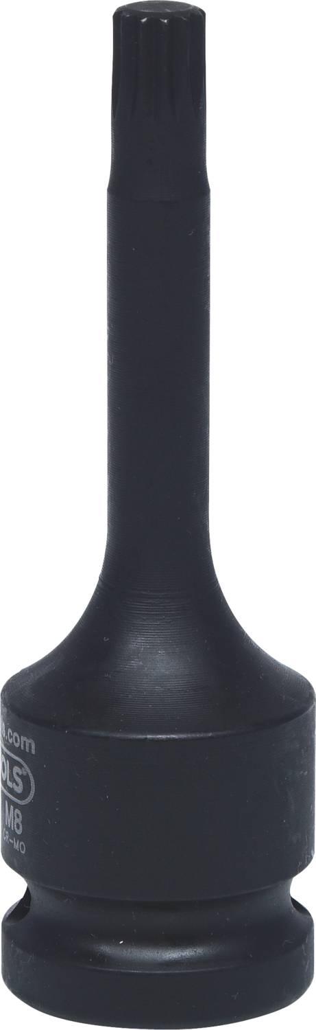 Steckschlüssel mit Innensechskant in dunkler Metallfarbe, geeignet für Arbeiten an Fahrzeugen oder Maschinen, vor neutralem Hintergrund.