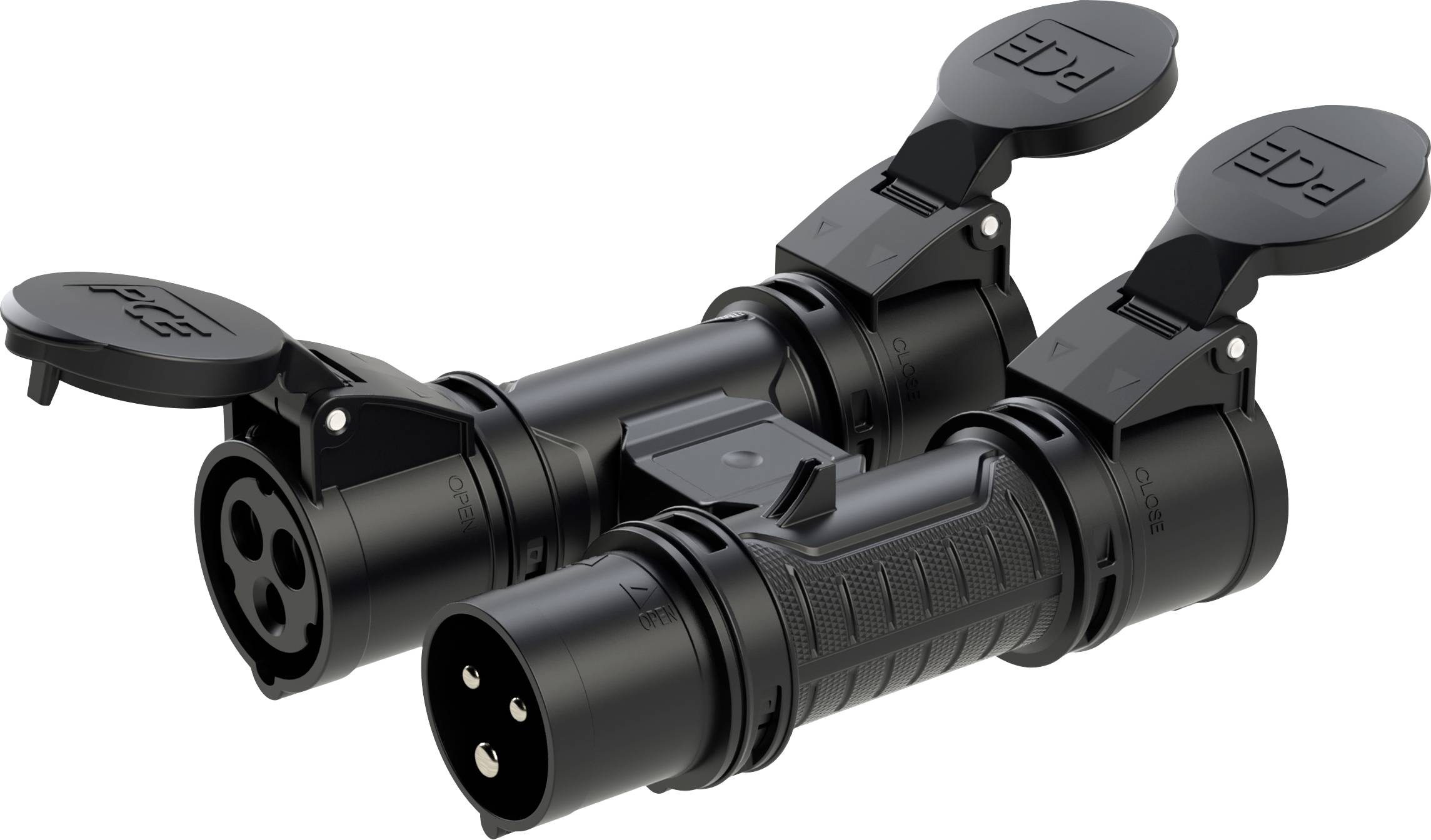 PCE CEE Stromverteiler H-Connect 3x16/3 GS16/3 6h IP44 94327000-p