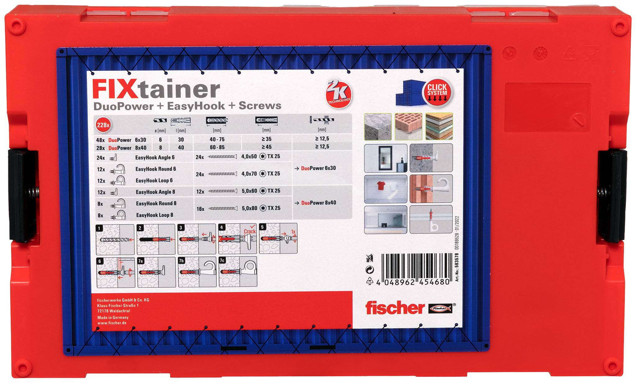 Fischer 563578 Befestigungsset 1 Set