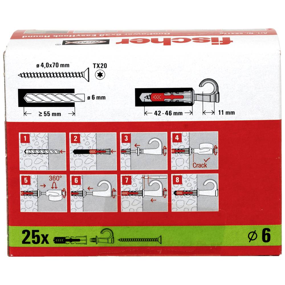 Fischer Dübel 564170 25 St.