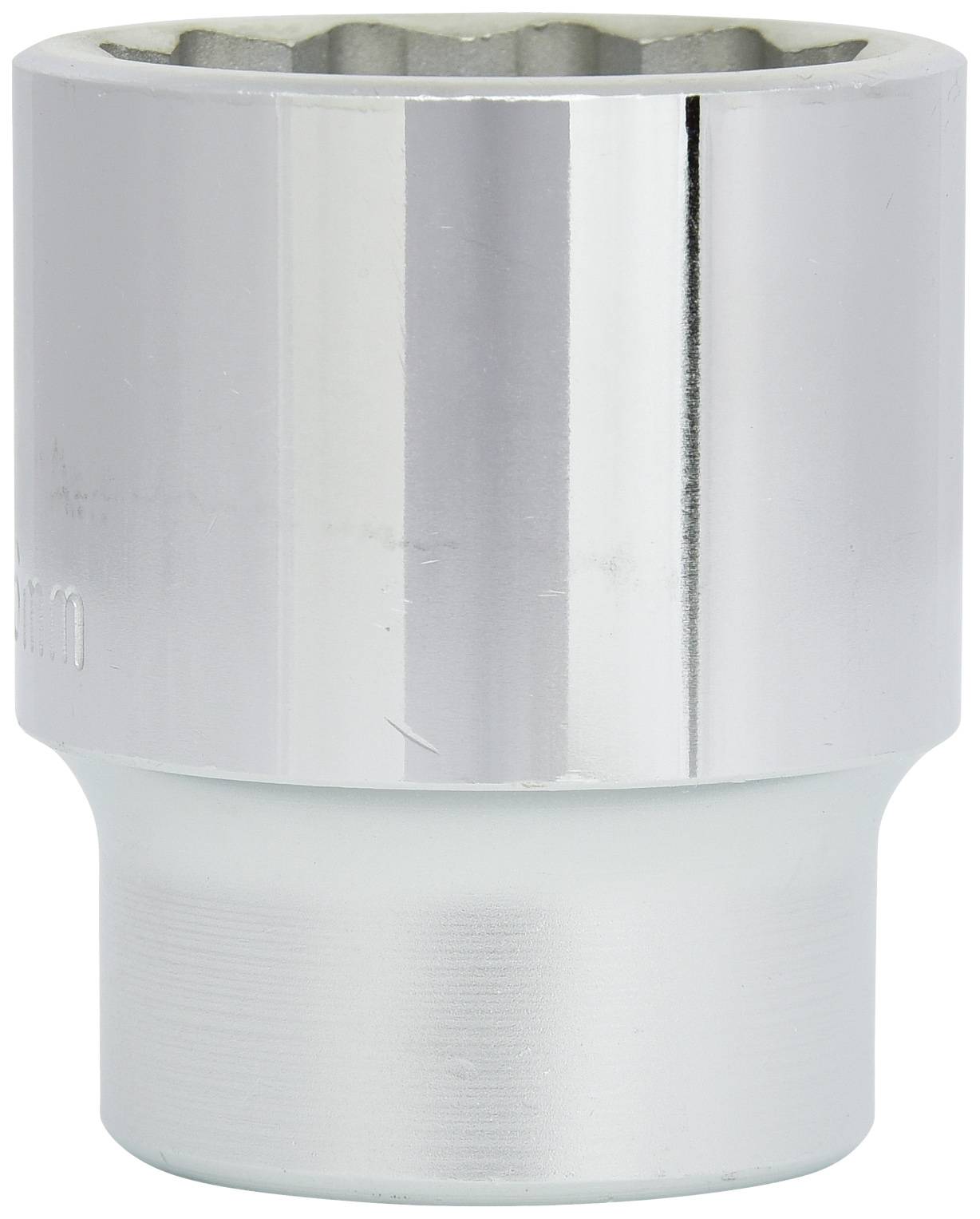 Steckschlüssel aus Metall in zylindrischer Form, hauptsächlich für mechanische Arbeiten verwendet.