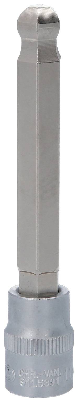 Langer Sechskant-Schraubendreheraufsatz, aus Metall, für vielseitige Reparaturarbeiten geeignet.