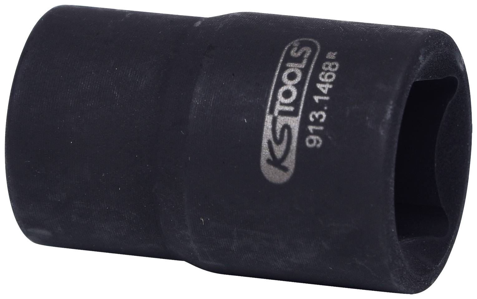 Ein schwarzer Steckschlüssel von KS Tools, Modellnummer 913.1468.