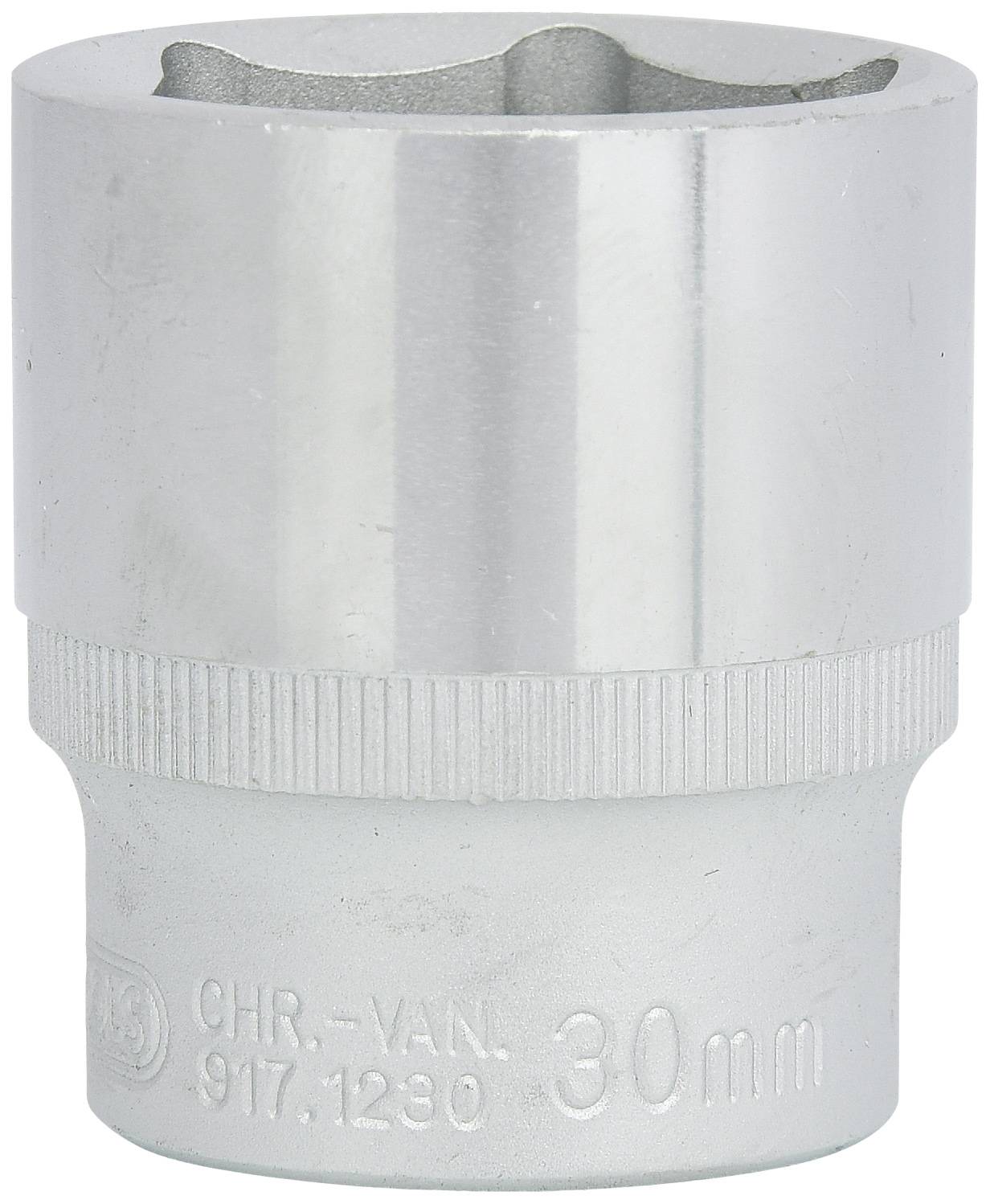 Metallschraubenschlüssel mit 30mm Prägung, geeignet für mechanische Arbeiten und zur Verwendung mit Ratschen oder Schraubenschlüsseln.