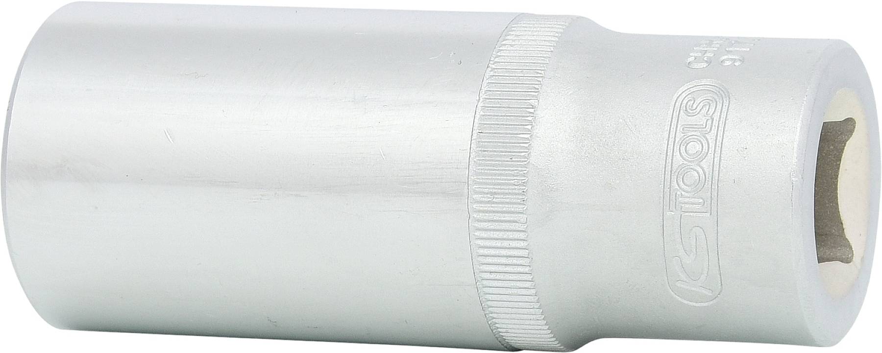 Metall-Steckschlüssel-Einsatz, sechskantig, robustes Design für Schraubarbeiten.