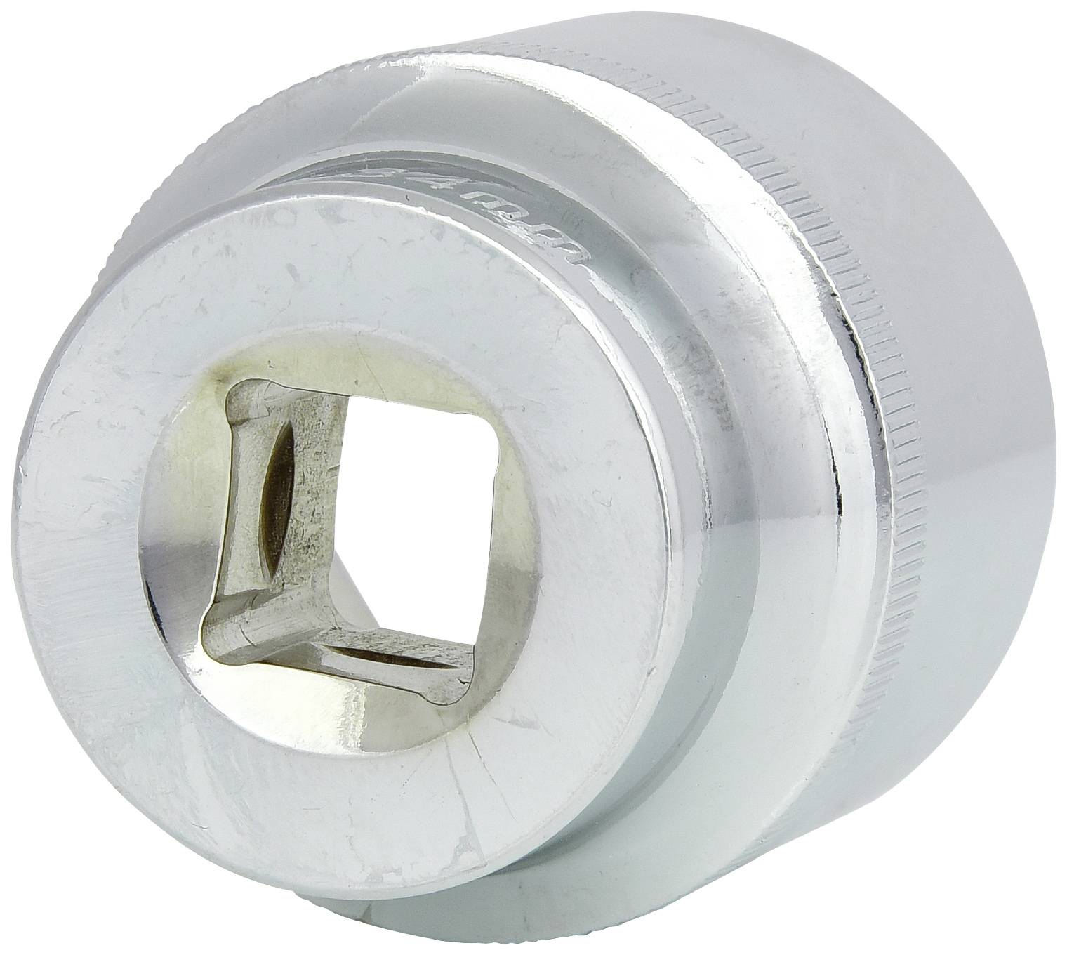 Metallischer Nockenwellensensor mit quadratischer Öffnung, glänzende Oberfläche, geeignet für mechanische Anwendungen.