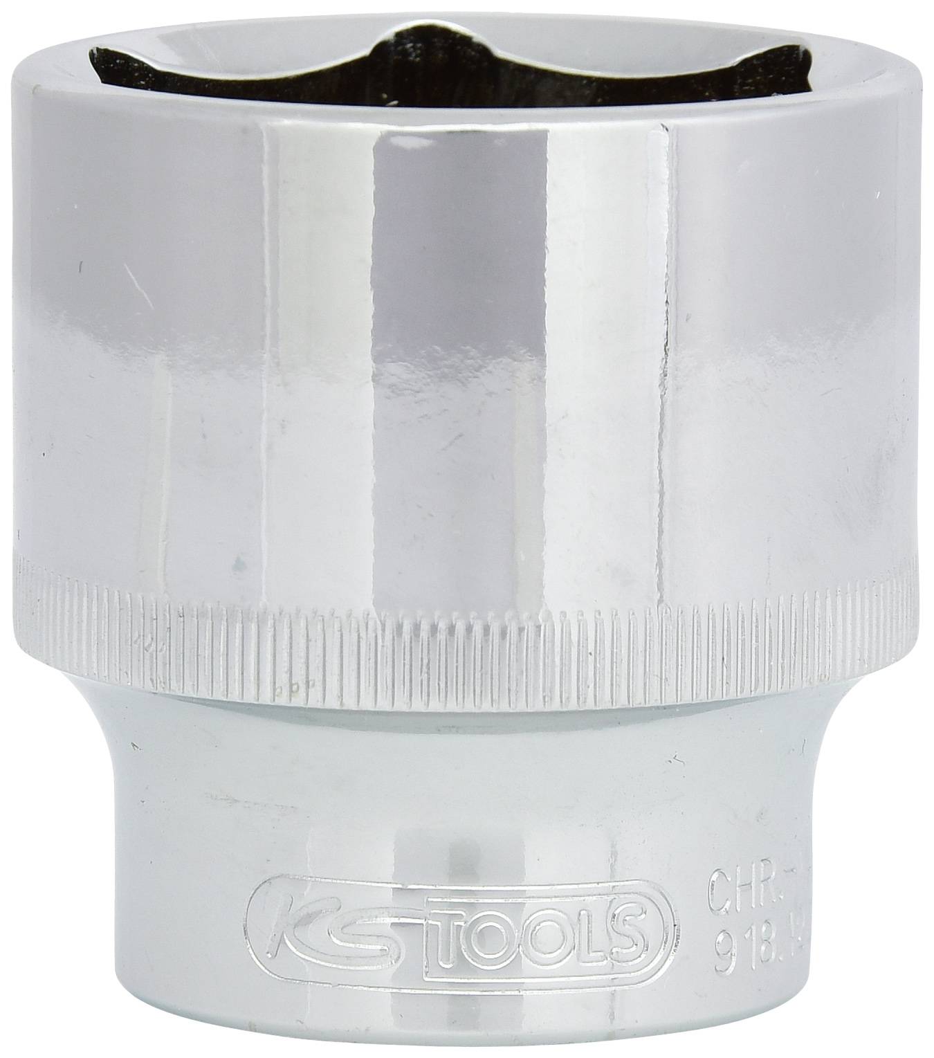 Metallische Sechskant-Stecknuss, glänzend, für Werkzeuge; geeignet zum Lösen und Anziehen von Muttern und Schrauben.