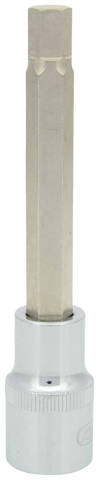 Ein sechskantiger Steckschlüssel mit Verlängerung, meist aus Stahl, zum manuellen oder maschinellen Festziehen von Schrauben.