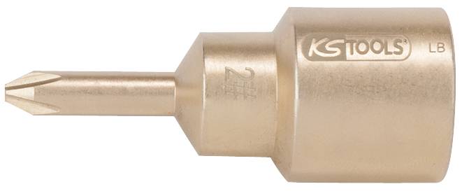 Goldener Torx-Bit von KS Tools.