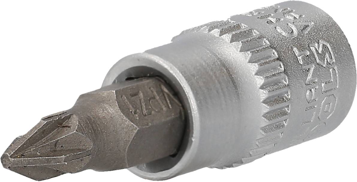 Kreuzschlitz-Schraubendreher-Bit, Größe PH2, aus Metall.