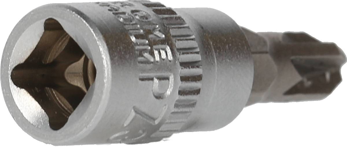 Bitschraubendreher aus Metall mit T-Profil, verwendet zum Schraubenanziehen in mechanischen oder handwerklichen Anwendungen.