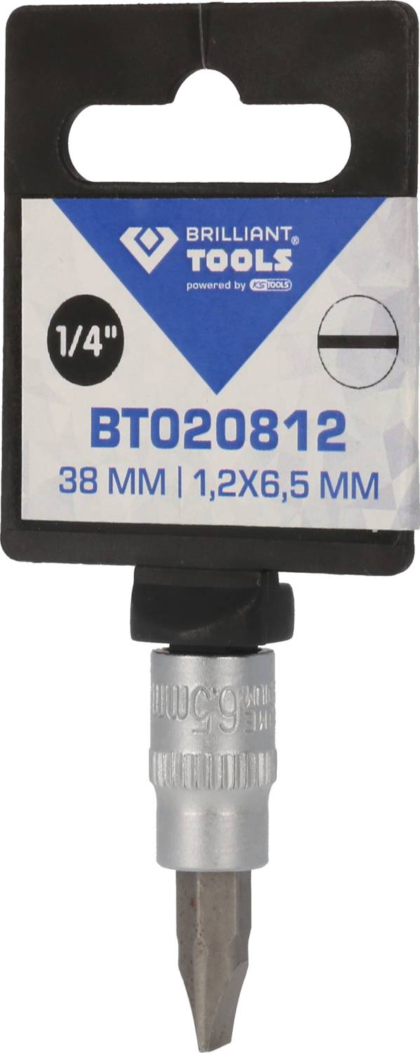 'Brilliant Tools' Schraubendreher Bit. Modell: BT020812, Größe: 1/4