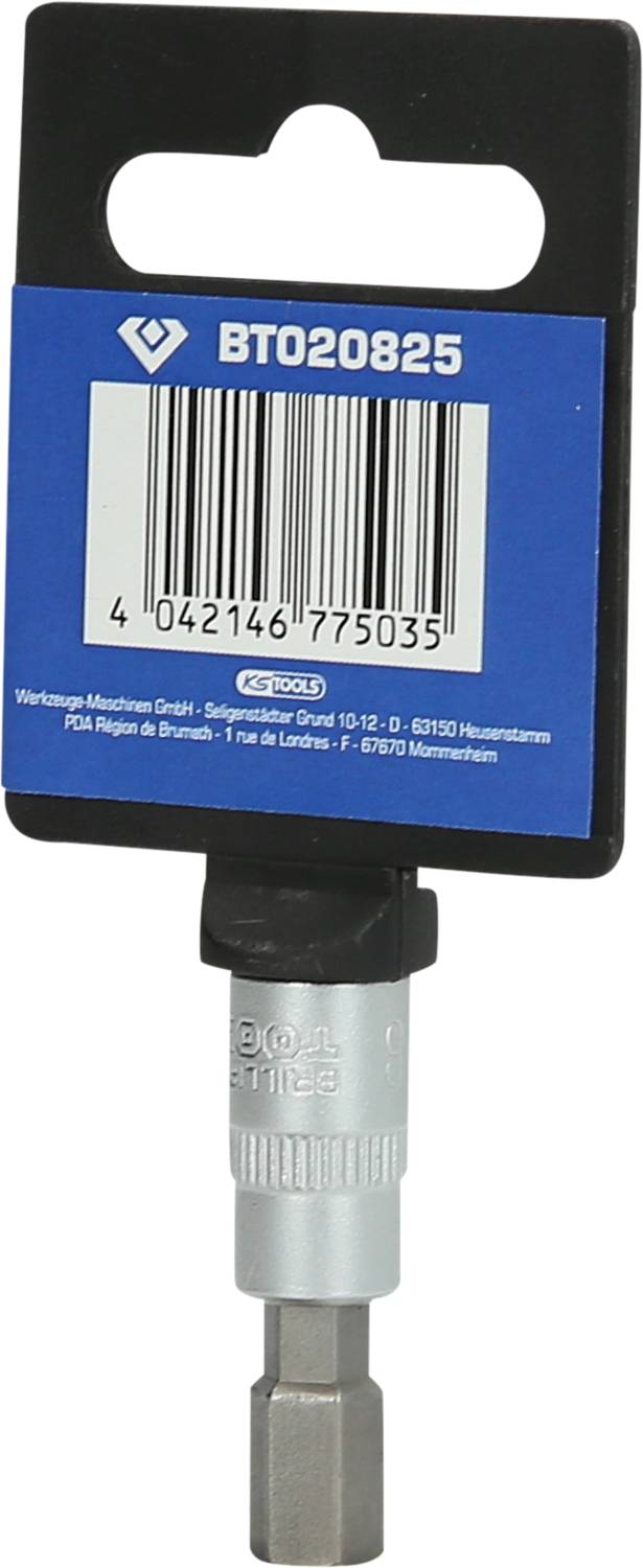 'BT020825' Schraubendreher-Bit im Laden mit Preisetikett.