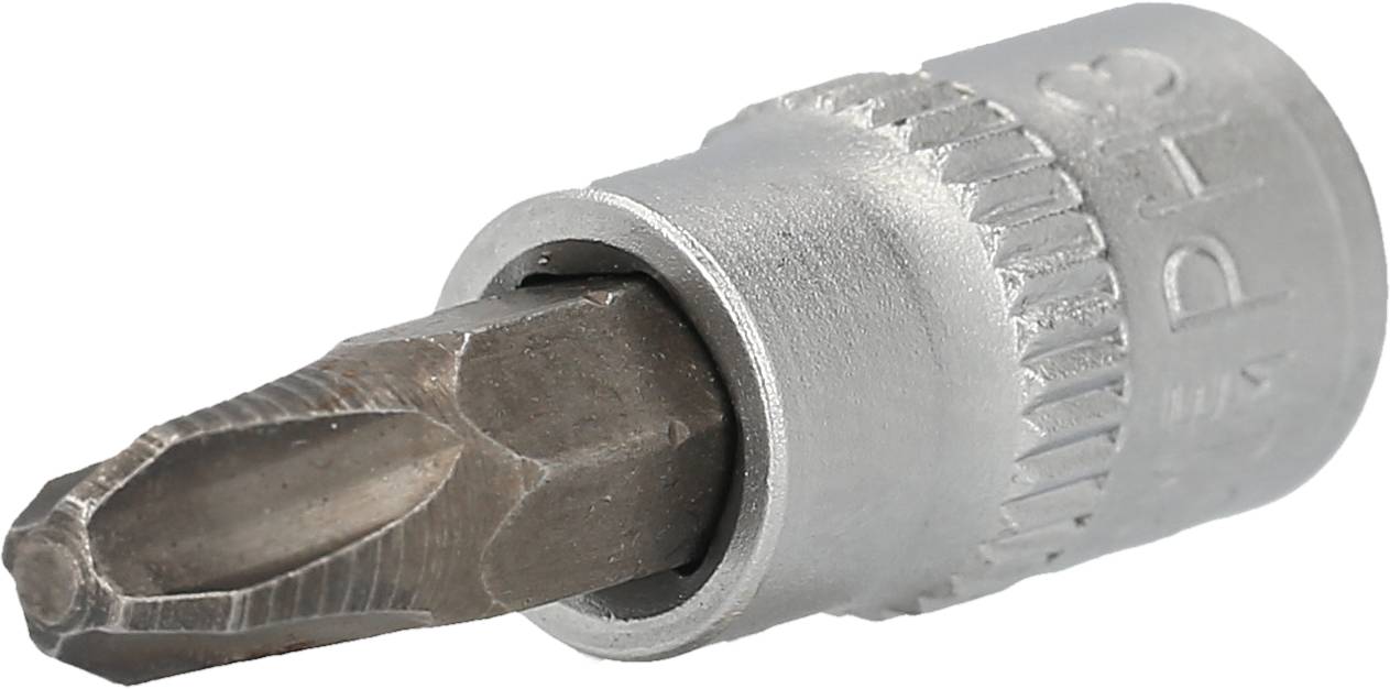 Schraubendreher-Bit, Philips-Kreuzschlitzform, Metall, zylindrisch, geeignet für Bohrmaschinen und Schraubendreher.