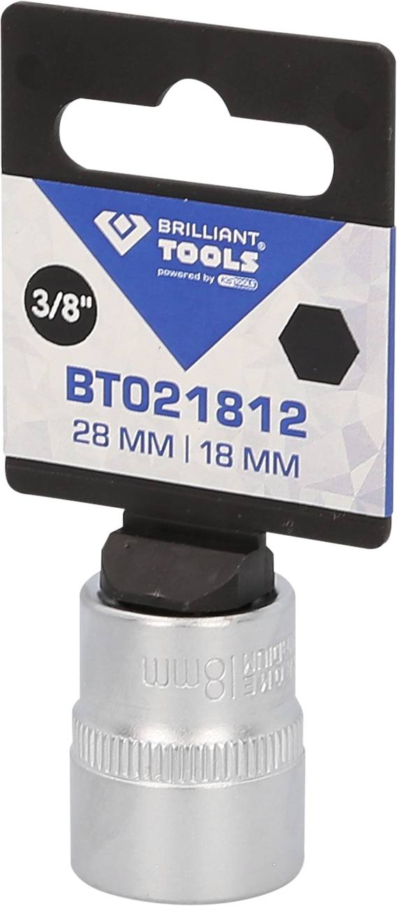 Steckschlüssel mit Aufschrift '3/8