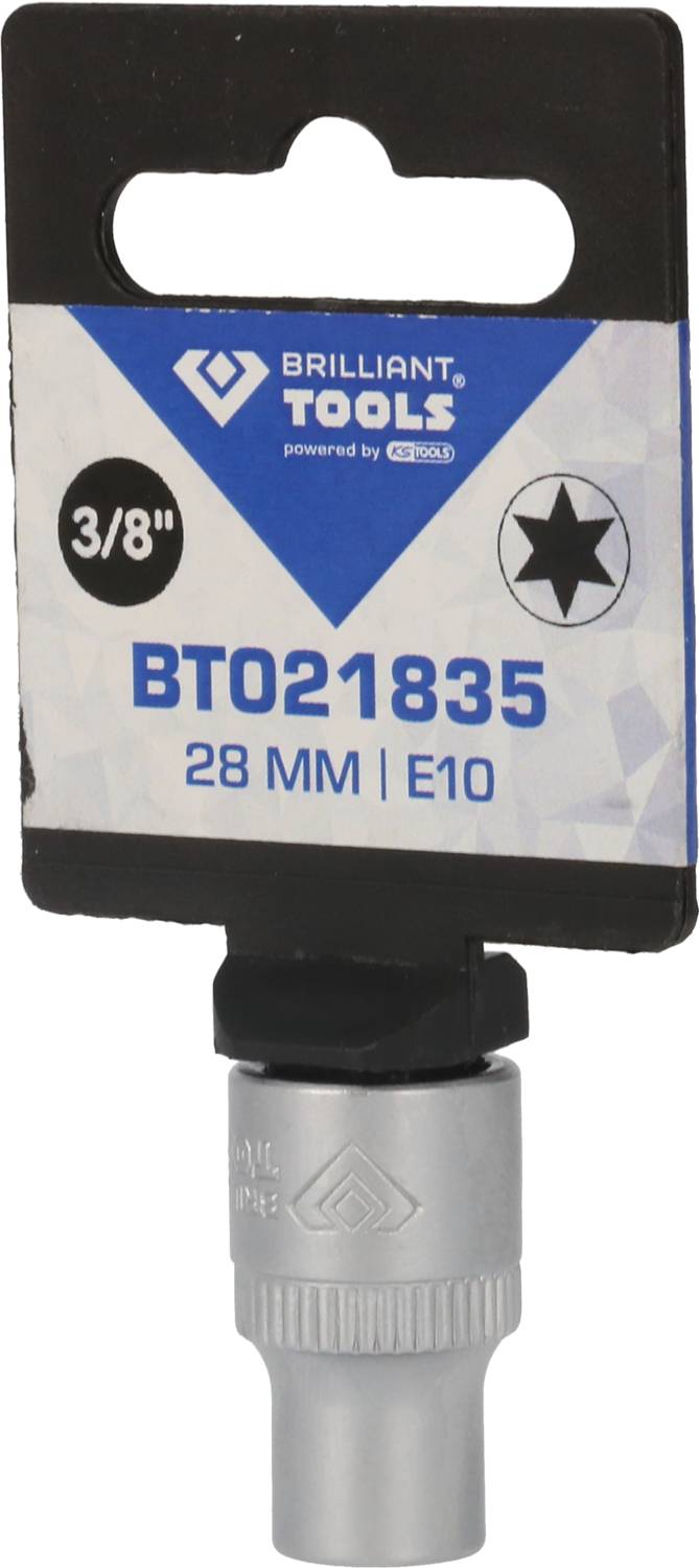 'Sternschlüssel-Einsatz Brilliant Tools BT021835, 28 mm, 3/8
