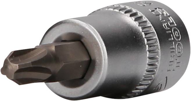 Bitaufsatz für Kreuzschlitzschrauben, aus Metall, abgerundeter Griff, geeignet für manuelle oder maschinelle Schraubenmontage.