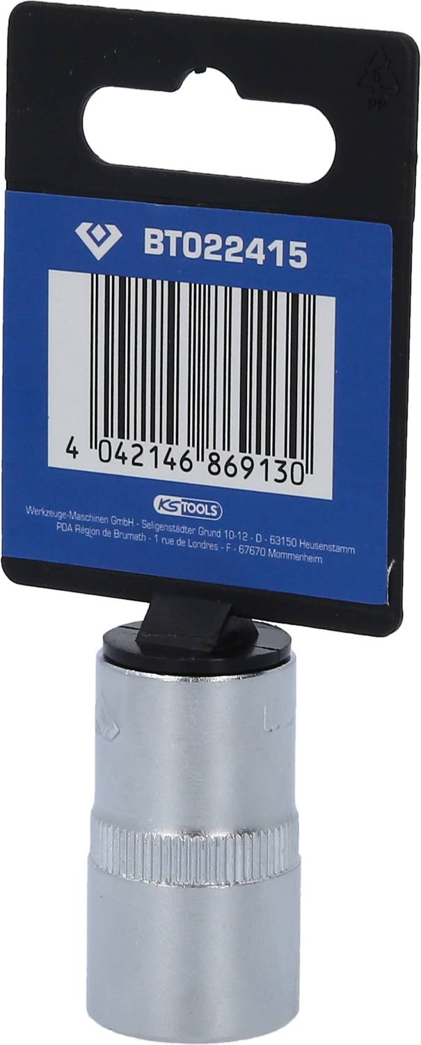 'Eine sechskant Stecknuss an einem Etikett mit der Aufschrift 